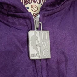 Men Mitchell & Ness Jackets & Outerwear-Undeniable Full Zip Windbreaker Los Angeles Lakers