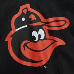 Men Mitchell & Ness Jackets & Outerwear-Undeniable Full Zip Windbreaker Baltimore Orioles