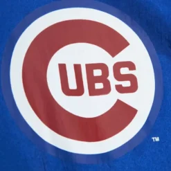 Men Mitchell & Ness Jackets & Outerwear-Undeniable Full Zip Windbreaker Chicago Cubs