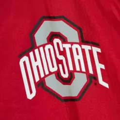 Men Mitchell & Ness Jackets & Outerwear-Undeniable Full Zip Windbreaker Ohio State