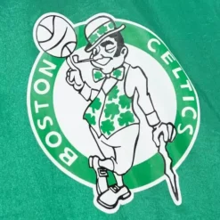 Men Mitchell & Ness Jackets & Outerwear-Undeniable Full Zip Windbreaker Boston Celtics