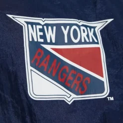 Men Mitchell & Ness Jackets & Outerwear-Undeniable Full Zip Windbreaker New York Rangers