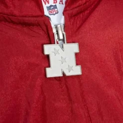 Men Mitchell & Ness Jackets & Outerwear-Undeniable Full Zip Windbreaker San Francisco 49Ers
