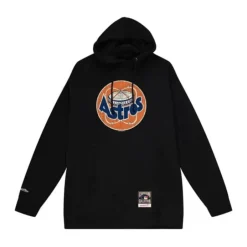 Men Mitchell & Ness Hoodies & Sweatshirts-Under The Lights Pullover Houston Astros
