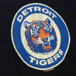 Men Mitchell & Ness T-Shirts & Tops-Under The Lights Tee Detroit Tigers