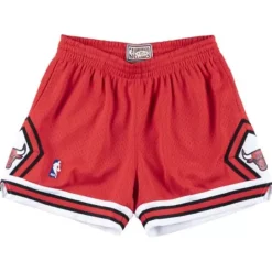 Woman Mitchell & Ness Shorts-Unisex Jump Shot Shorts Chicago Bulls