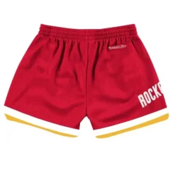 Woman Mitchell & Ness Shorts-Unisex Jump Shot Shorts Houston Rockets