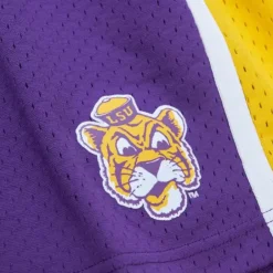 Men Mitchell & Ness Shorts-Unisex Jump Shot Shorts Louisiana State University