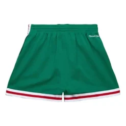 Men Mitchell & Ness Shorts-Unisex Jump Shot Shorts Milwaukee Bucks
