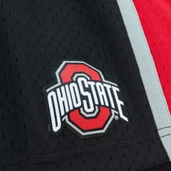 Men Mitchell & Ness Shorts-Unisex Jump Shot Shorts Ohio State