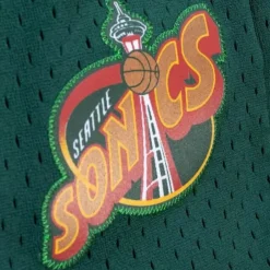 Men Mitchell & Ness Shorts-Unisex Jump Shot Shorts Seattle Supersonics