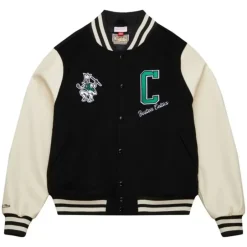 Men Mitchell & Ness Jackets & Outerwear-Unisex Varsity Jacket Boston Celtics
