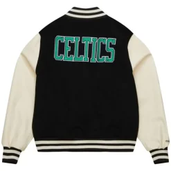 Men Mitchell & Ness Jackets & Outerwear-Unisex Varsity Jacket Boston Celtics