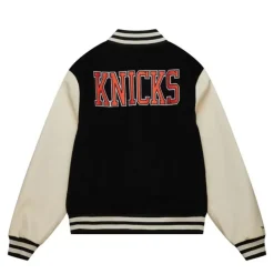 Men Mitchell & Ness Jackets & Outerwear-Unisex Varsity Jacket New York Knicks