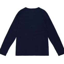 Men Mitchell & Ness T-Shirts & Tops-University Arch Logo Ls Tee North Carolina A&T University