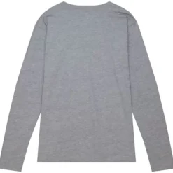 Men Mitchell & Ness T-Shirts & Tops-University Arch Logo Ls Tee Louisiana State University