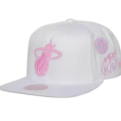 Mitchell & Ness Snapback-Uv Reactive Snapback Hwc Miami Heat