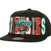 Mitchell & Ness Snapback-Varsity Bust Snapback Hwc Vancouver Grizzlies
