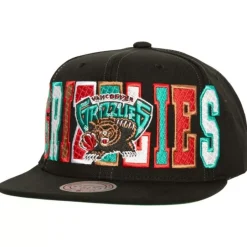 Mitchell & Ness Snapback-Varsity Bust Snapback Hwc Vancouver Grizzlies