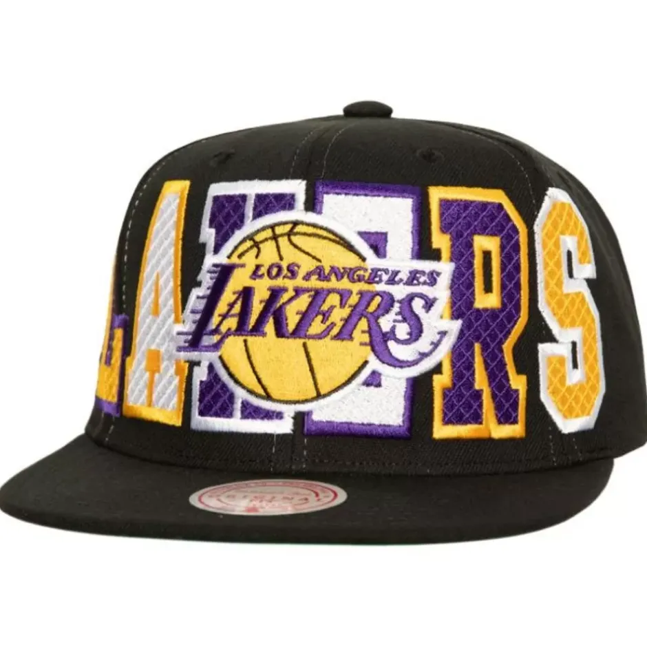 Mitchell & Ness Snapback-Varsity Bust Snapback Los Angeles Lakers