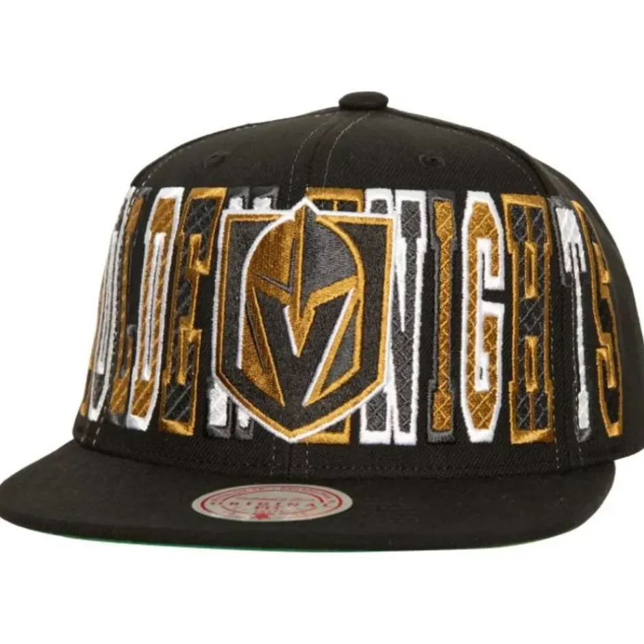 Mitchell & Ness Snapback-Varsity Bust Snapback Vegas Golden Knights