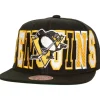 Mitchell & Ness Snapback-Varsity Bust Snapback Vntg Pittsburgh Penguins