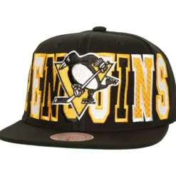 Mitchell & Ness Snapback-Varsity Bust Snapback Vntg Pittsburgh Penguins
