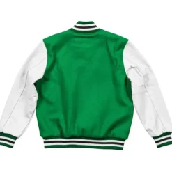 Men Mitchell & Ness Jackets & Outerwear-Varsity Jacket Philadelphia Eagles