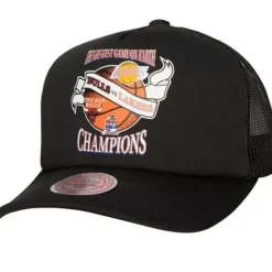 Mitchell & Ness Snapback-Victory Road Trucker Snapback Hwc Finals Bulls Vs Lakers Road