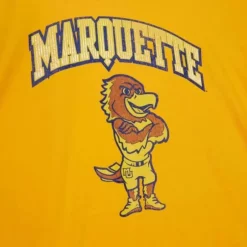 Men Mitchell & Ness T-Shirts & Tops-Vintage Arch Tee Marquette University