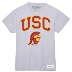 Men Mitchell & Ness T-Shirts & Tops-Vintage Arch Tee Usc