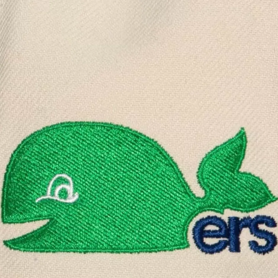 Mitchell & Ness Snapback-Vintage Cream Snapback Hartford Whalers