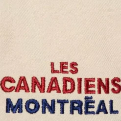 Mitchell & Ness Snapback-Vintage Cream Snapback Montreal Canadiens