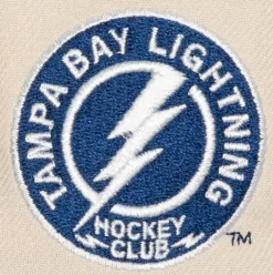 Mitchell & Ness Snapback-Vintage Cream Snapback Tampa Bay Lightning