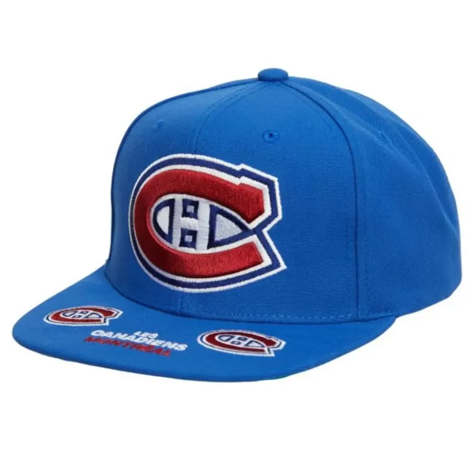 Mitchell & Ness Snapback-Vintage Hat Trick Snapback Montreal Canadiens