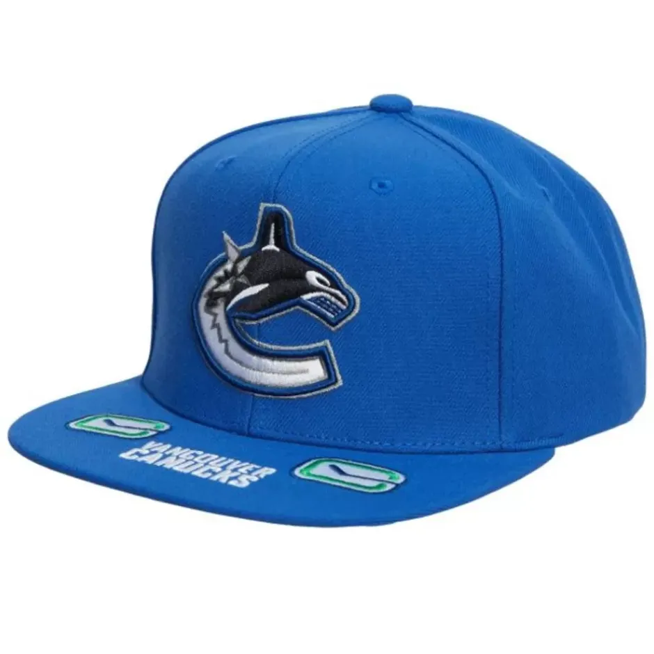 Mitchell & Ness Snapback-Vintage Hat Trick Snapback Vancouver Canucks