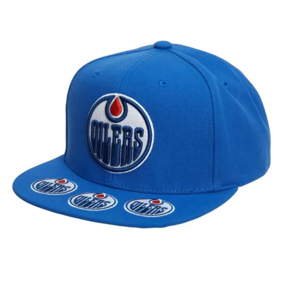 Mitchell & Ness Snapback-Vintage Hat Trick Snapback Edmonton Oilers