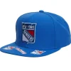 Mitchell & Ness Snapback-Vintage Hat Trick Snapback New York Rangers