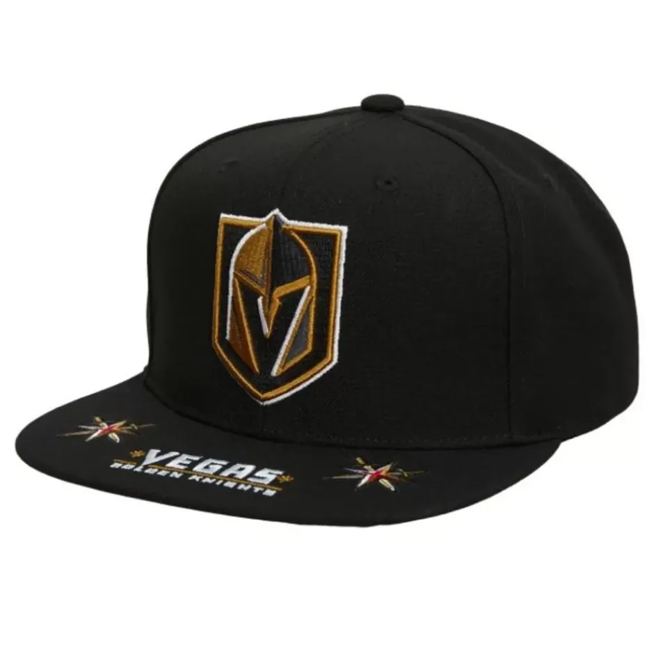 Mitchell & Ness Snapback-Vintage Hat Trick Snapback Vegas Golden Knights