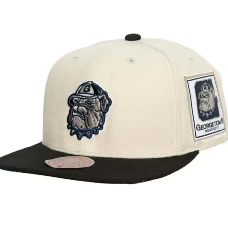 Mitchell & Ness Snapback-Vintage Jockey Snapback Georgetown University