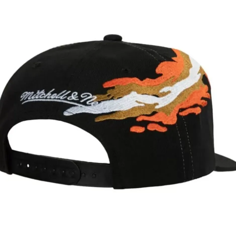 Mitchell & Ness Snapback-Vintage Paintbrush Snapback Anaheim Ducks