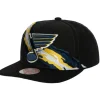 Mitchell & Ness Snapback-Vintage Paintbrush Snapback St. Louis Blues