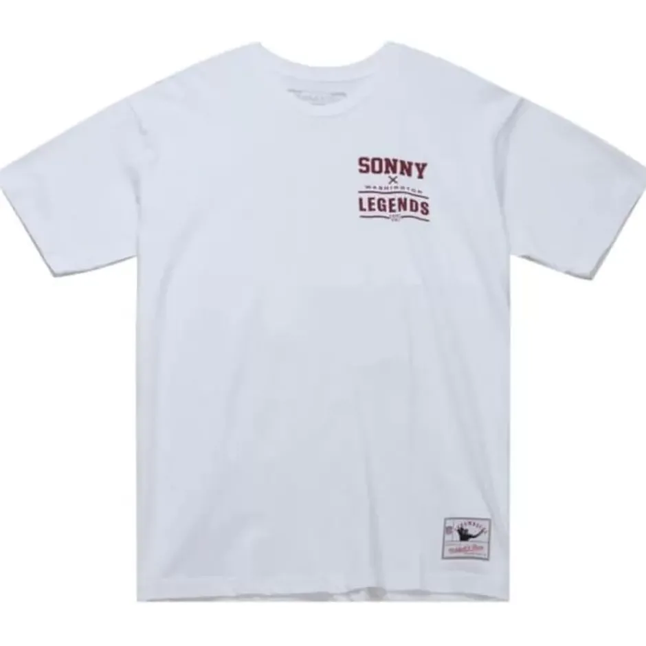 Men Mitchell & Ness T-Shirts & Tops-Vintage Photo Tee Collaboration Sonny Jurgensen