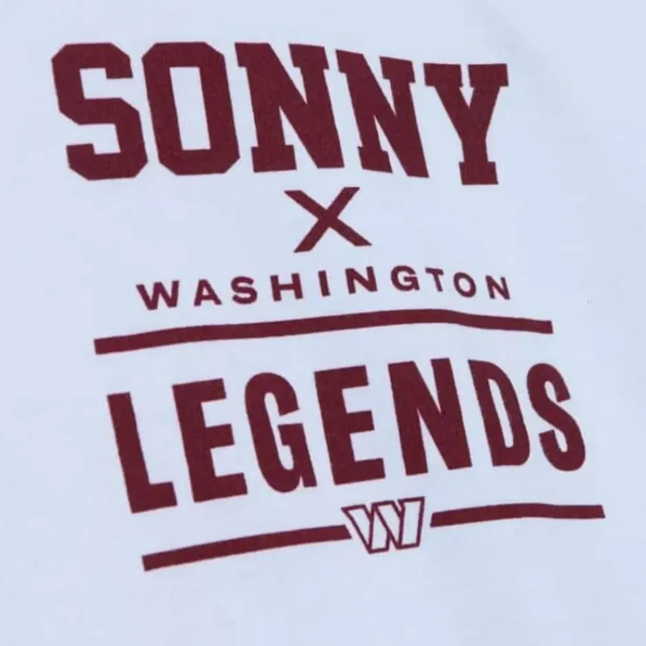 Men Mitchell & Ness T-Shirts & Tops-Vintage Photo Tee Collaboration Sonny Jurgensen