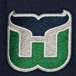 Mitchell & Ness Snapback-Vintage Script Snapback Hartford Whalers