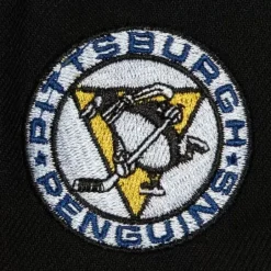 Mitchell & Ness Snapback-Vintage Script Snapback Pittsburgh Penguins