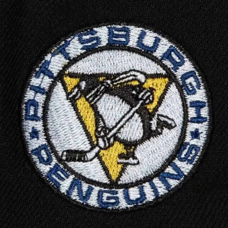 Mitchell & Ness Snapback-Vintage Script Snapback Pittsburgh Penguins