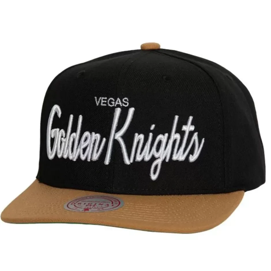 Mitchell & Ness Snapback-Vintage Script Snapback Vegas Golden Knights
