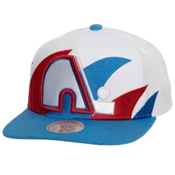 Mitchell & Ness Snapback-Vintage Sharktooth Snapback Quebec Nordiques