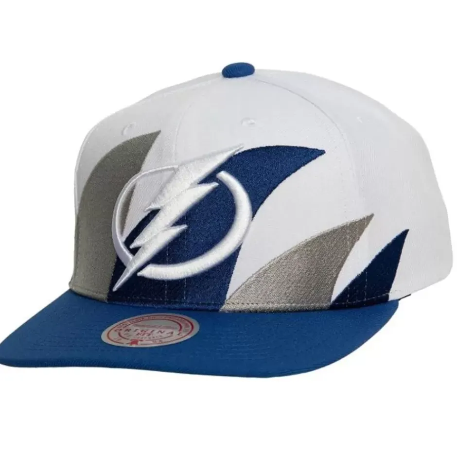 Mitchell & Ness Snapback-Vintage Sharktooth Snapback Tampa Bay Lightning
